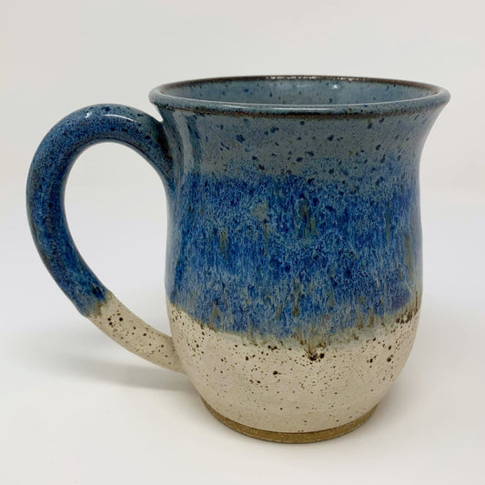 Blue & White Speckle Mug