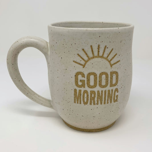 "Good Morning" Mug - Satin White
