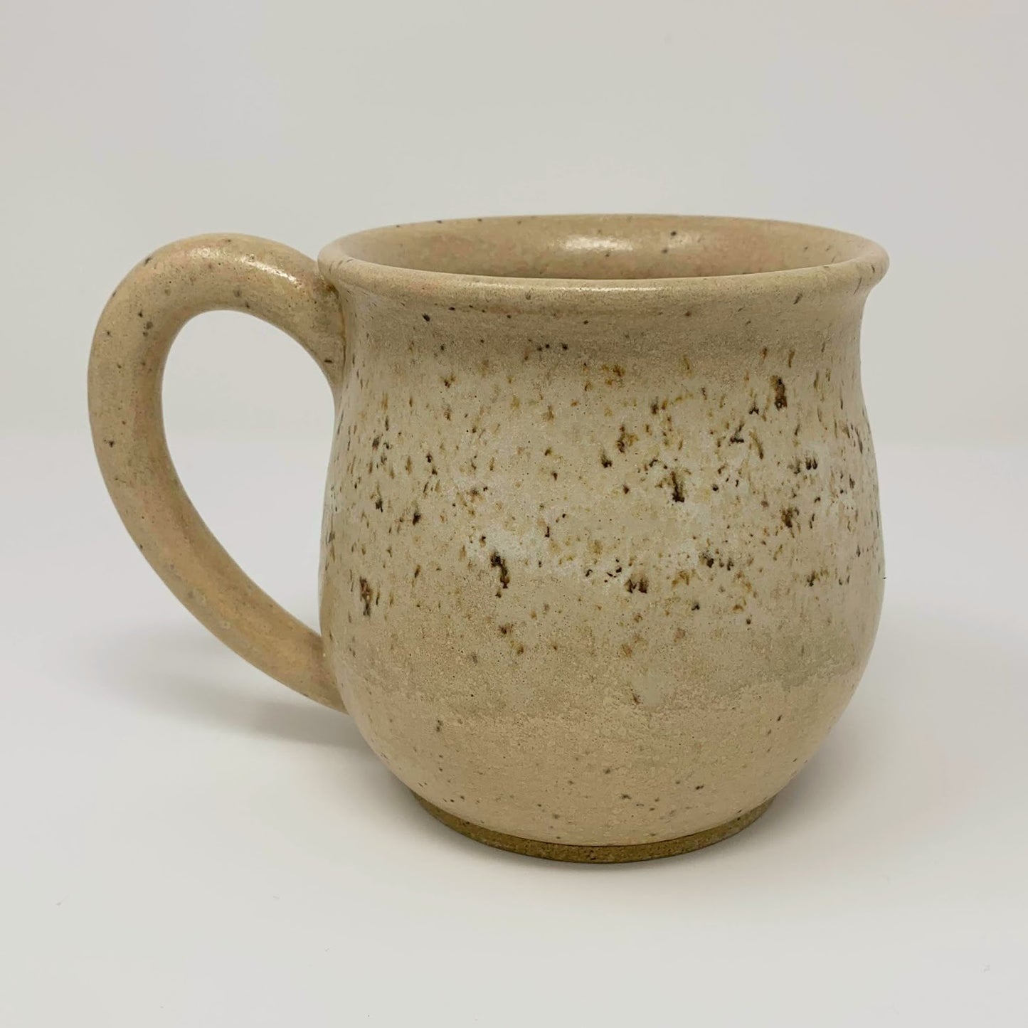 Peach Speckle Round Mug